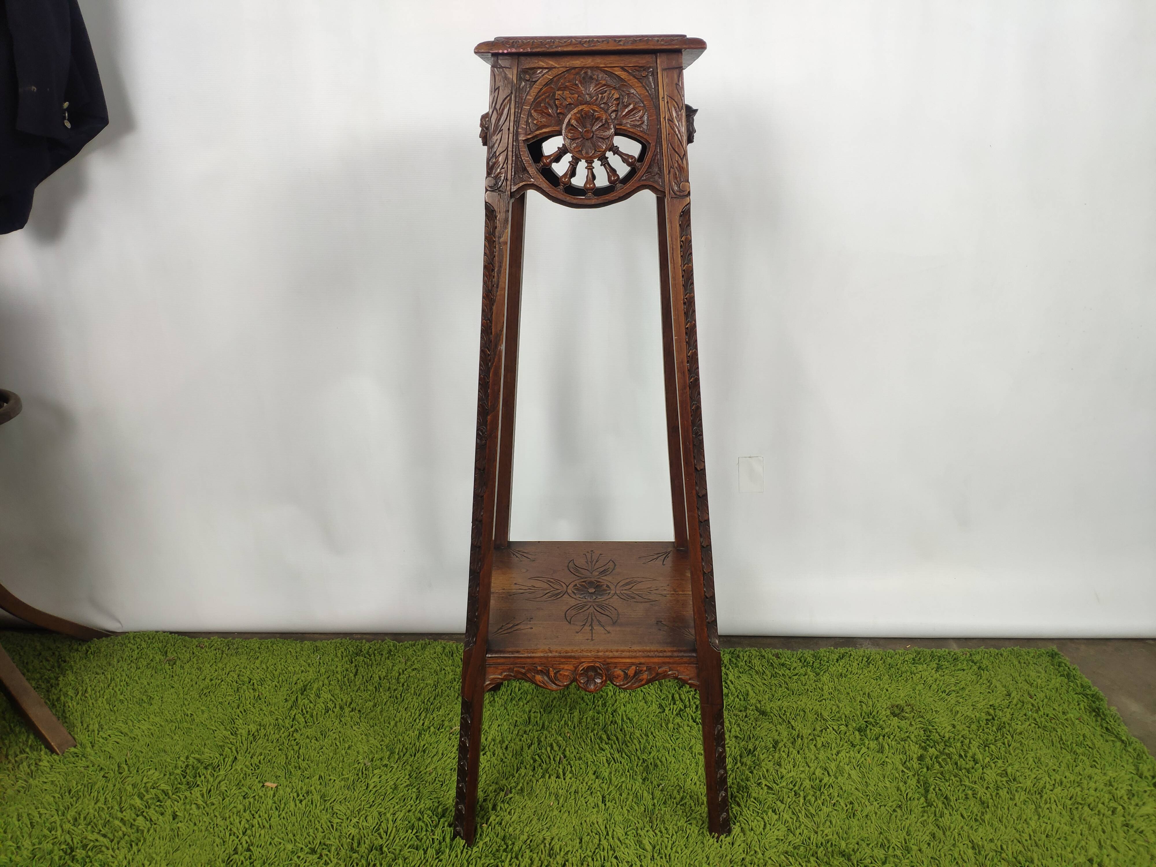 Saddle old décor Breton oak