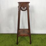 Saddle old décor Breton oak