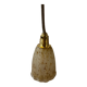 Suspension/baladeuse abat-jour verre moucheté vintage