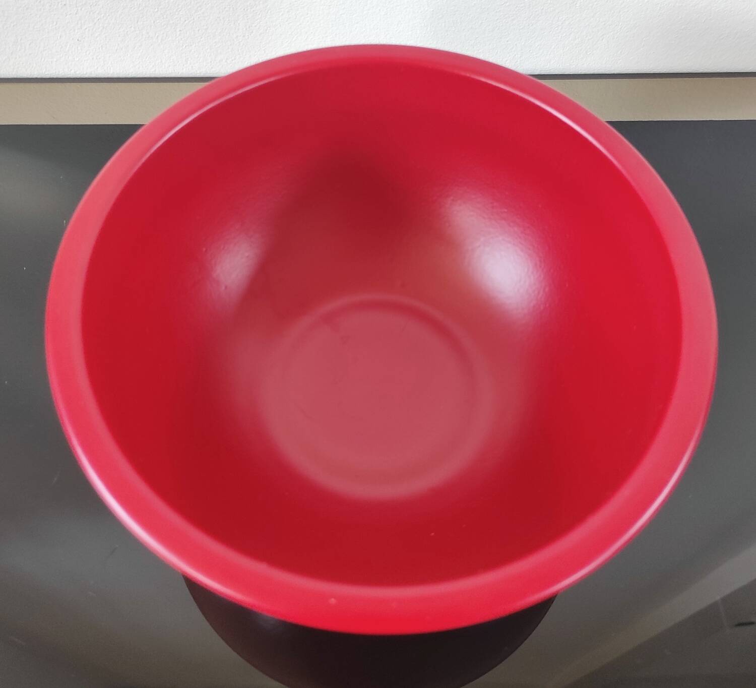 Vintage red ceramic bowl/cup - Made in Germany (1970s)