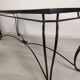 Table de jardin fer