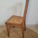 Restyled art deco canned chair