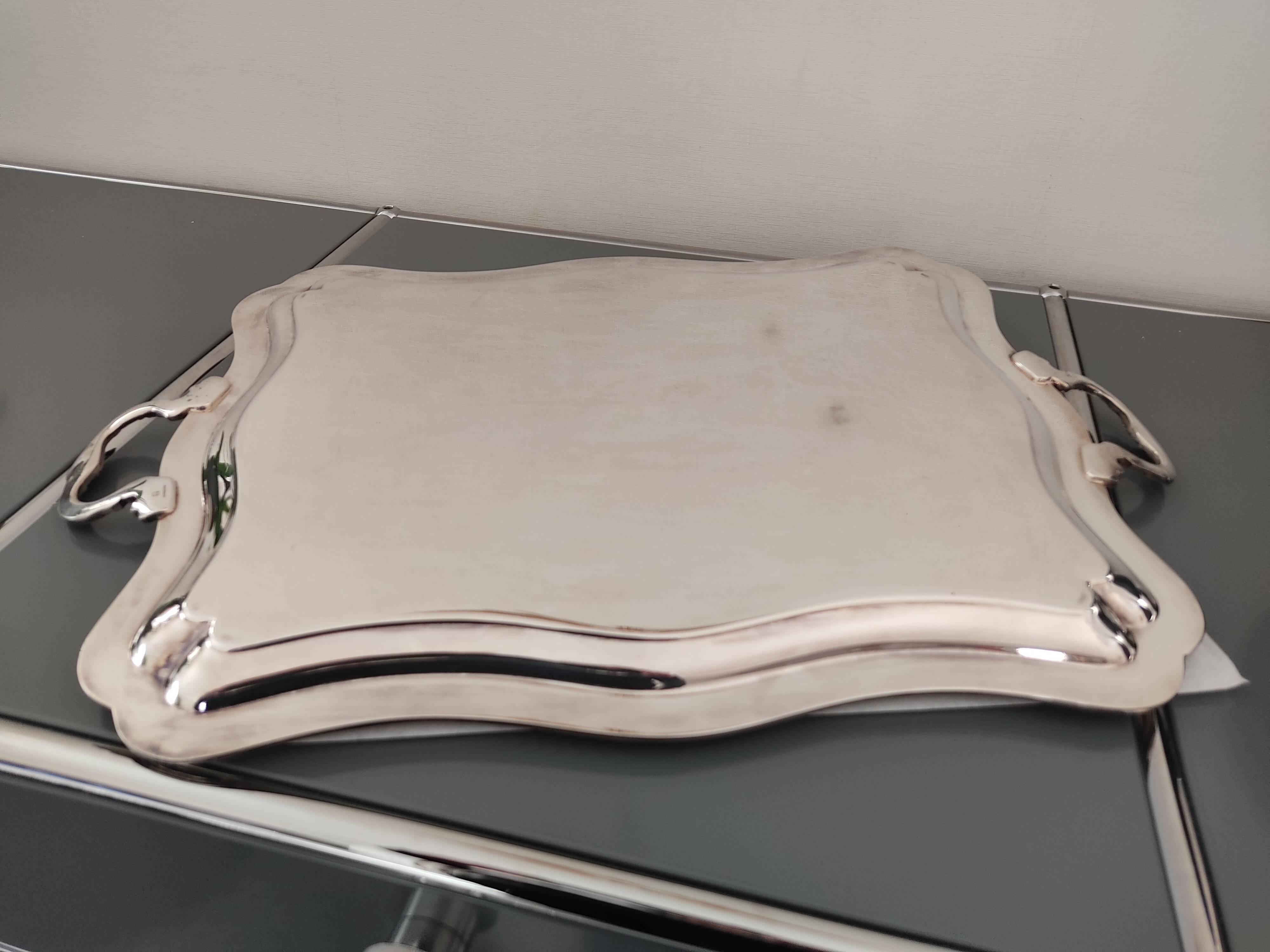Art deco tray signed roux marquiand
