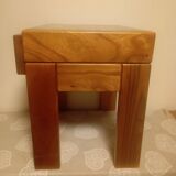 Regain bedside table in solid elm
