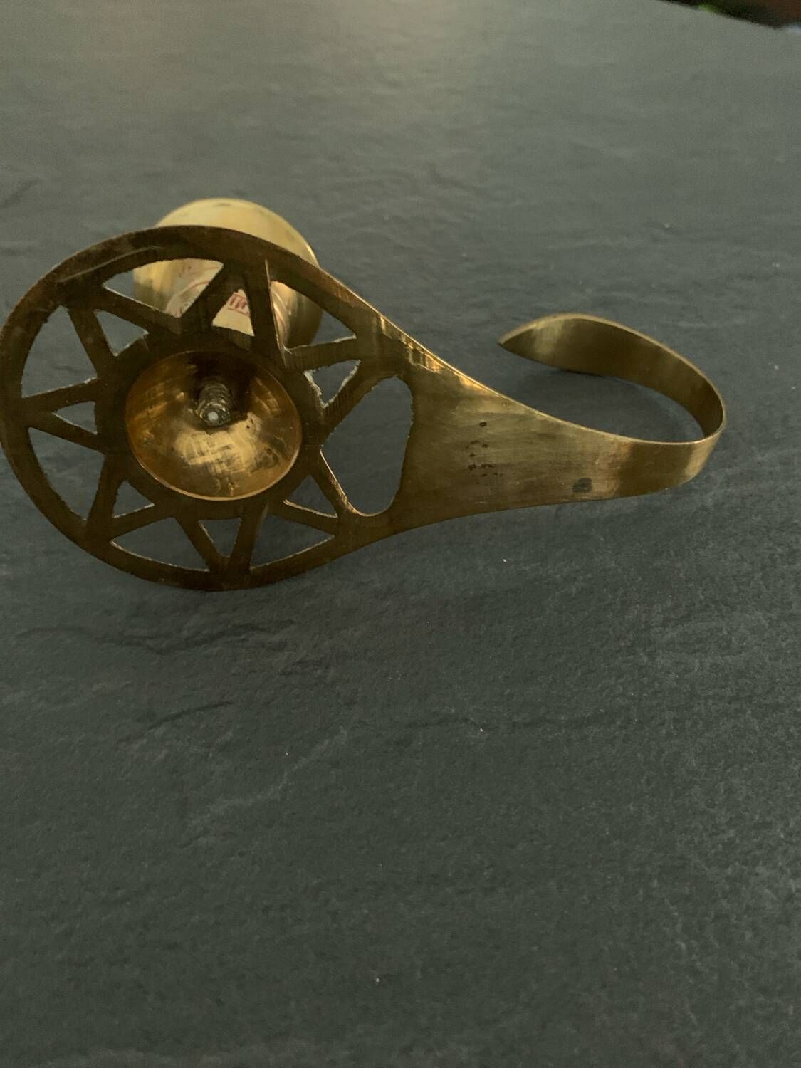 Brass candlestick