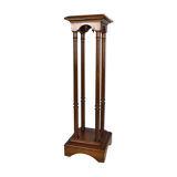 Large Neo-Gothic walnut harness, France, 19th