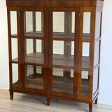 Biedermeier two-door display cabinet