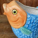 Zoomorphic fish jug.