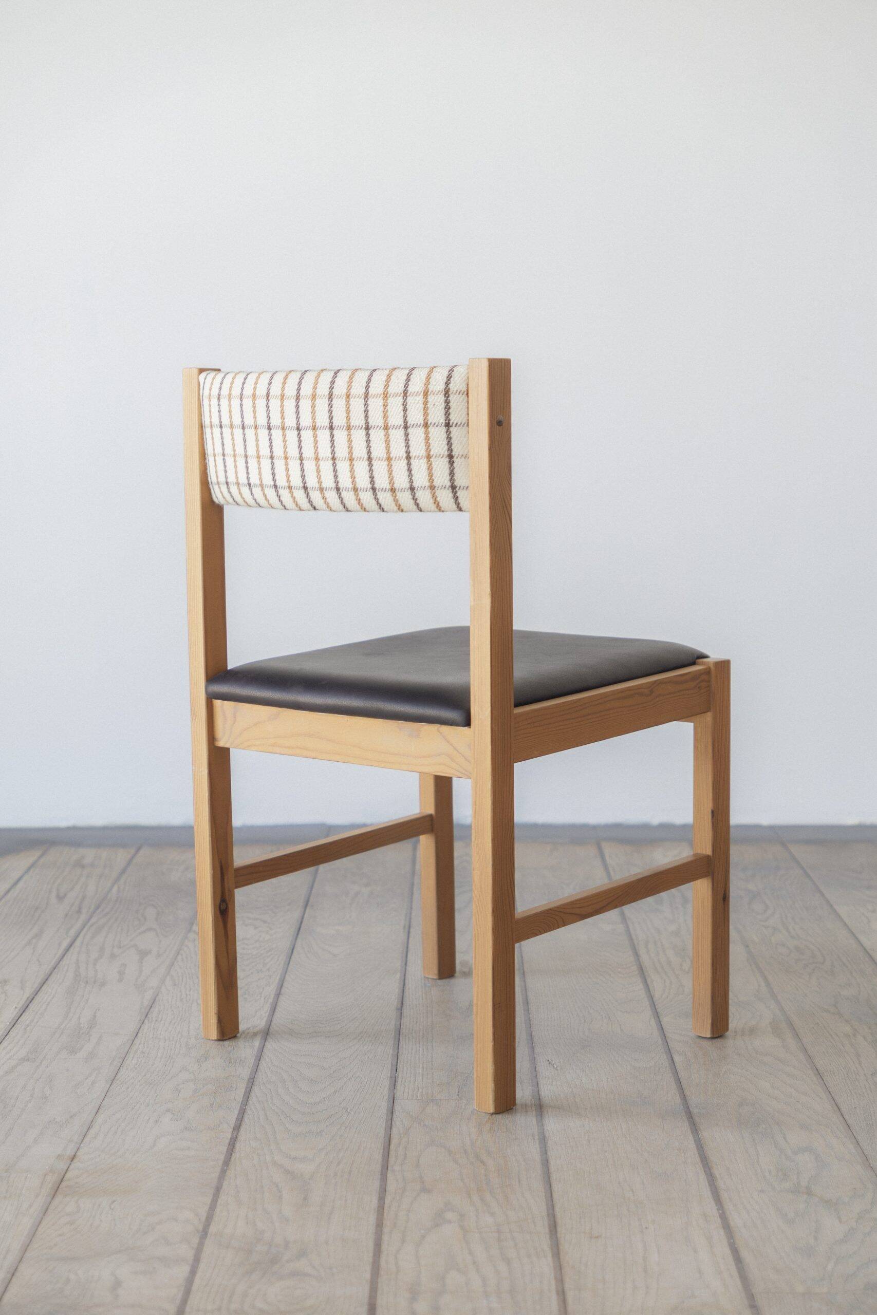 Pine, dining chair, (pair)