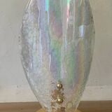 Lampe en verre de Murano iridescent