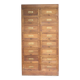 Oak flap cabinet (1930s/40s). Comes from a school.