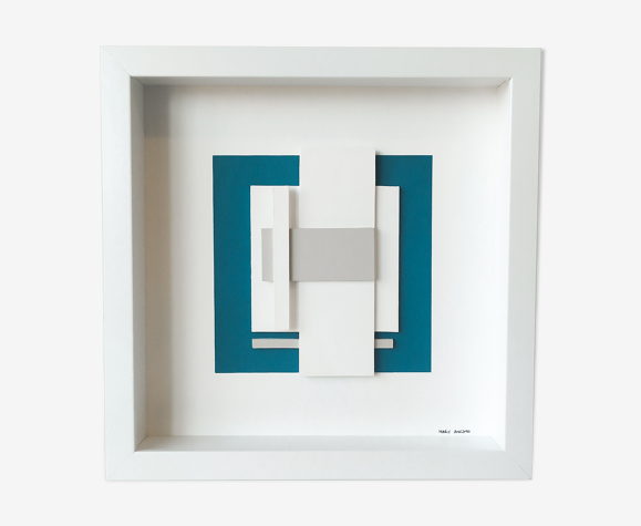Stucture en bleu n°1
