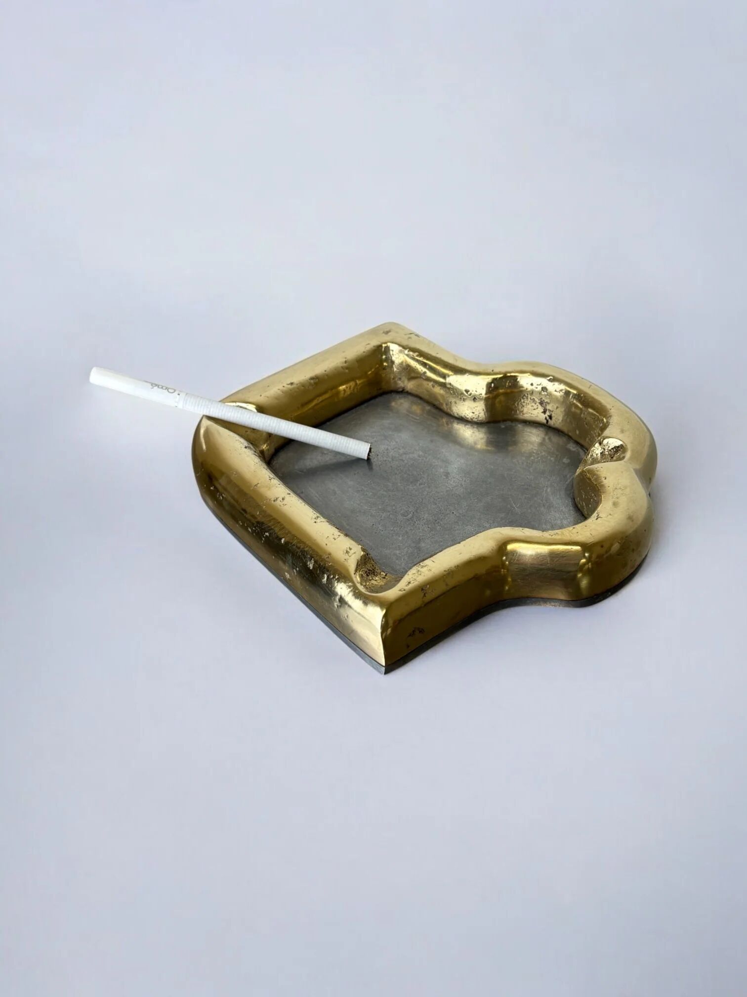 Brutalist "Puzzle" ashtray by David Marshall, Spain, circa 1970