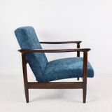 Fauteuil Blue Ocean GFM-142 par Edmund Homa, années 1970