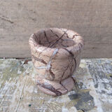 vintage pink marble mortar