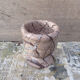 vintage pink marble mortar