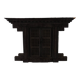 Old Newari Nepali window in carved wood