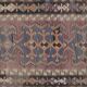 Vintage Turkish kilim, handwoven, 143x311 cm.