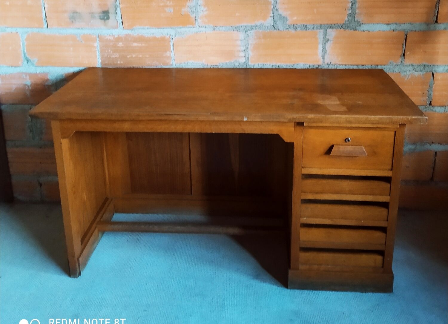 Vintage wooden desk