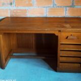 Bureau en bois vintage