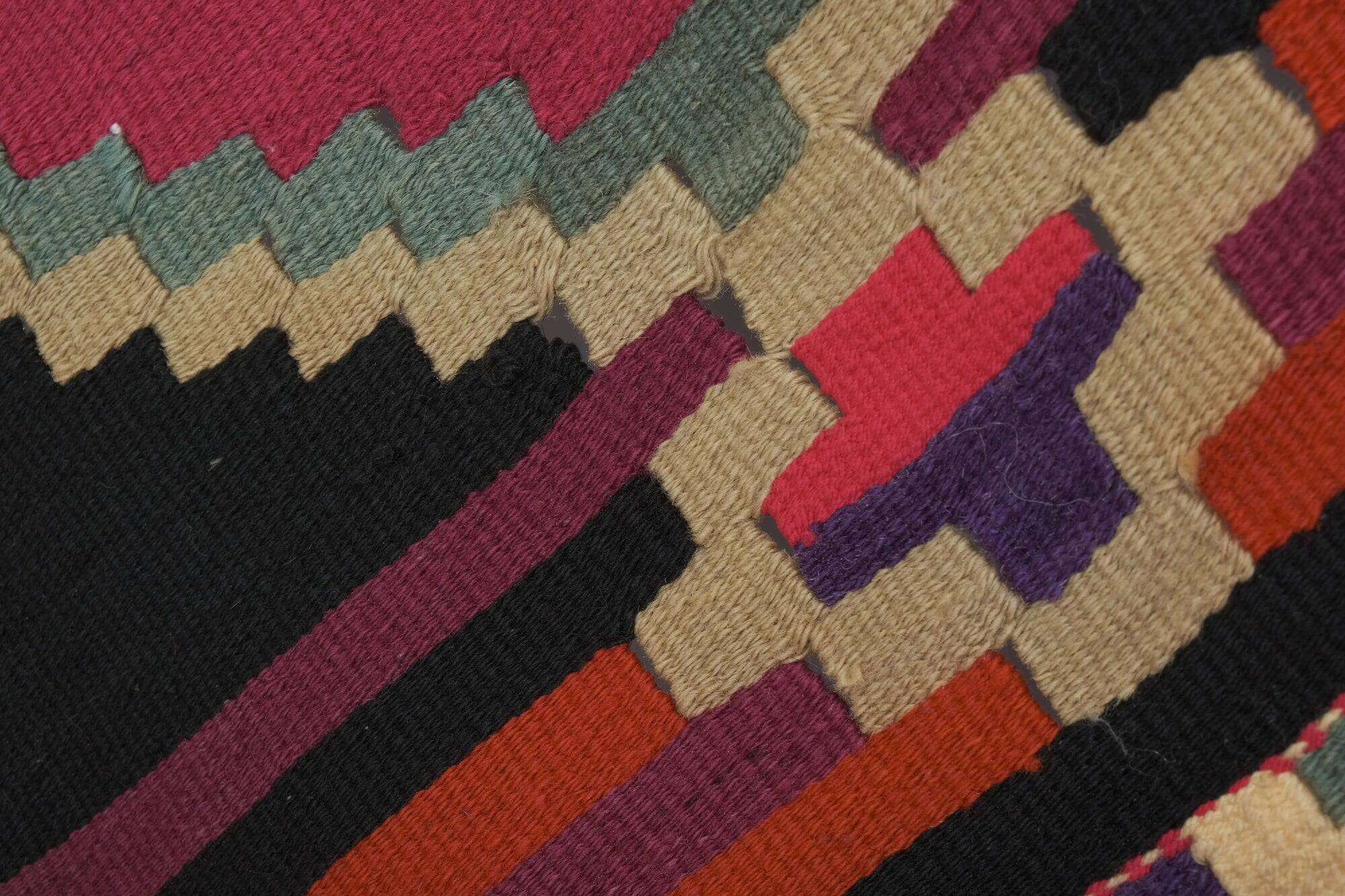 Vintage Turkish hallway rug 85x430 cm