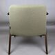 Beige boucle Bunny armchair by Józef Chierowski, 1970s