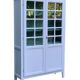 Armoire parisienne vitrée vintage 1960