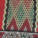Ancien tapis oriental Kilim 74,5x150cm