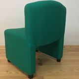 80's pop-style Arfa side chair, green