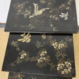 Set of 4 wooden nesting tables, Napoleon III