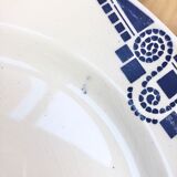 5 plates dessert Art Deco