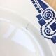 5 plates dessert Art Deco