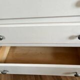 White chest of drawers