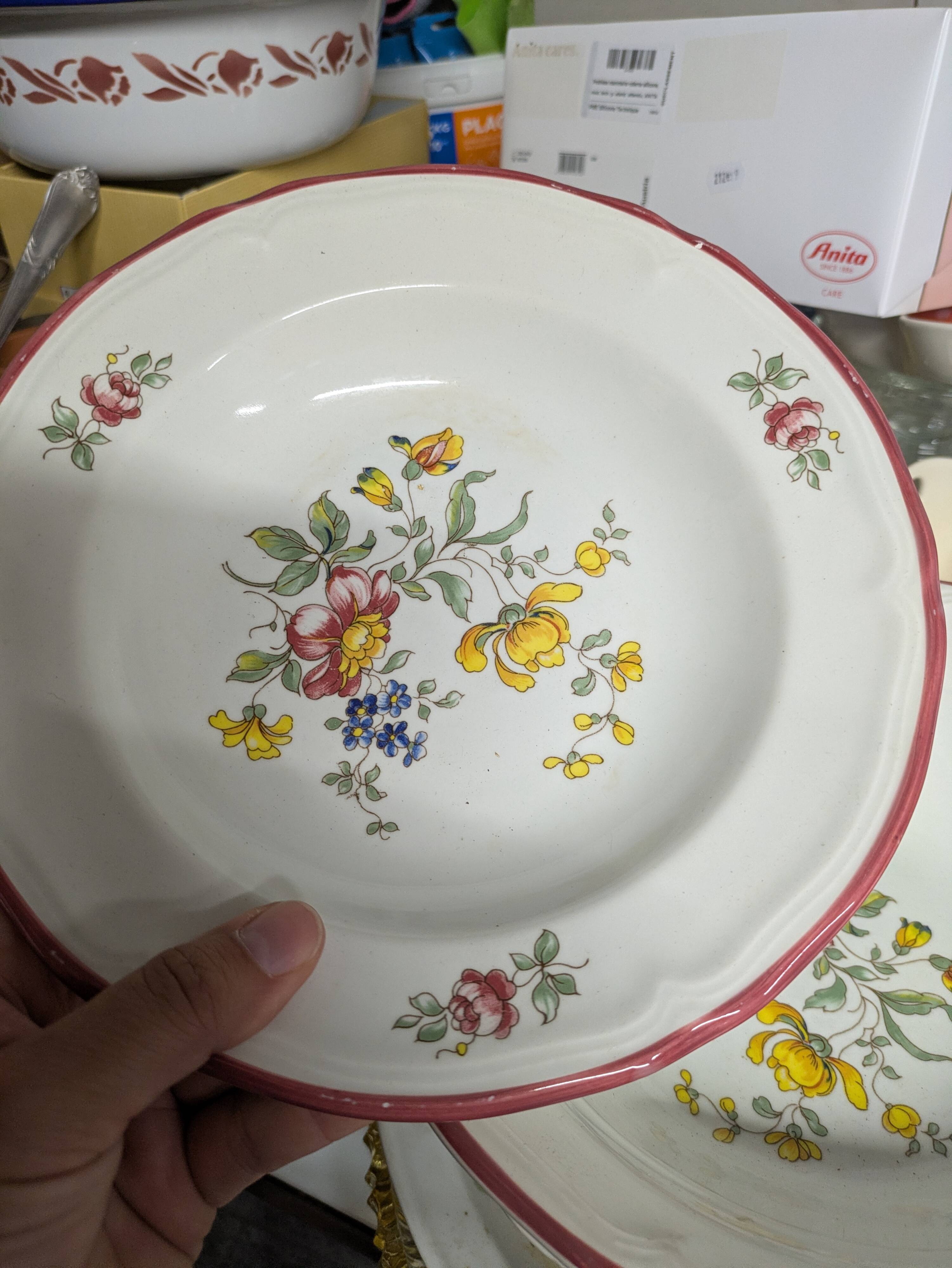 Vaisselle vintage Ceramica Quadrifoglio