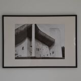 Grande photographie Chapelle de Ronchamp de Le Corbusier