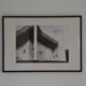 Large photograph of Ronchamp Chapel by Le Corbusier
