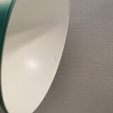 A beautiful industrial hanging lamp in metal (not aluminium) beautiful green colour