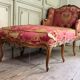Louis XV meridian in carved wood, 18th century