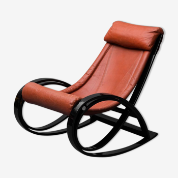 Rocking-chair Sgarsul de Gae Aulenti, Poltronova 60