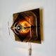 Geometric Space Age Wall Lamps In Layered Plexiglass By Herda Verlichting, The Netherlands 1970S