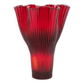 Vase en verre artistique de Monica Bratt pour Reijmyre, Suède, années 1950