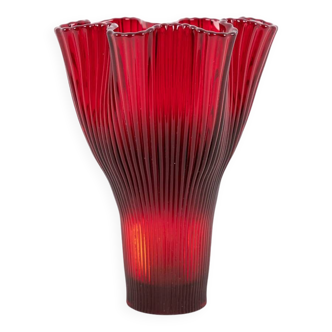 Art glass vase by Monica Bratt for Reijmyre, Sweden 1950’s