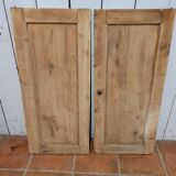 Pair of old cherry doors