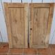 Paire de portes ancienne en merisier