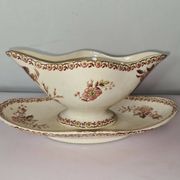 Saucière en porcelaine de gien