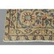 Tapis turc Oushak fait main en laine et coton orange des années 1970 203x312