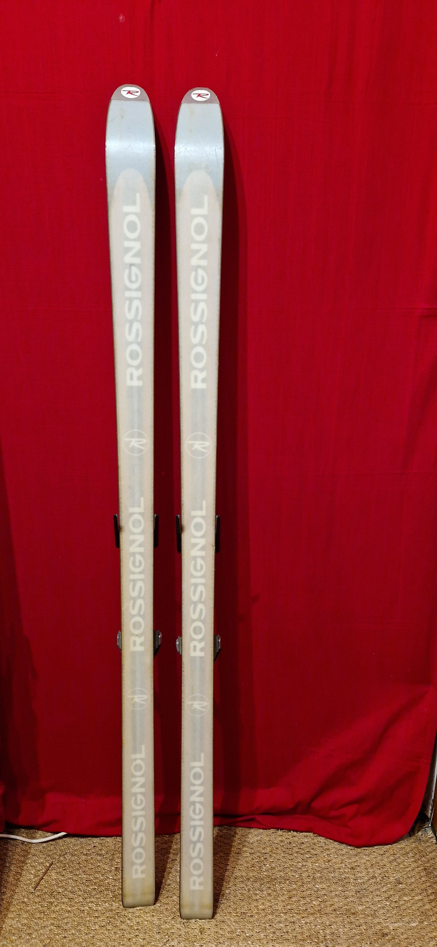 Paire de skis vintage