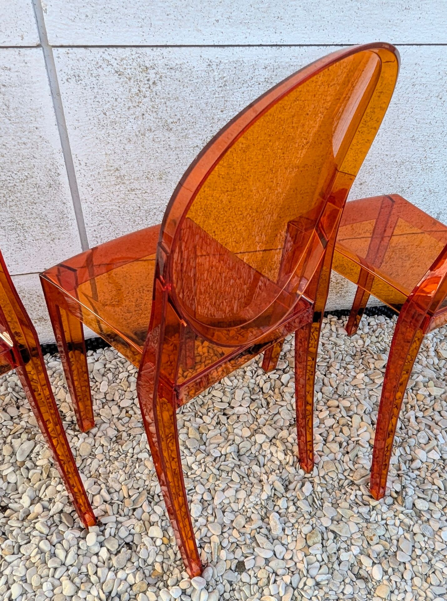 chaises Ghost Kartell design  Starck