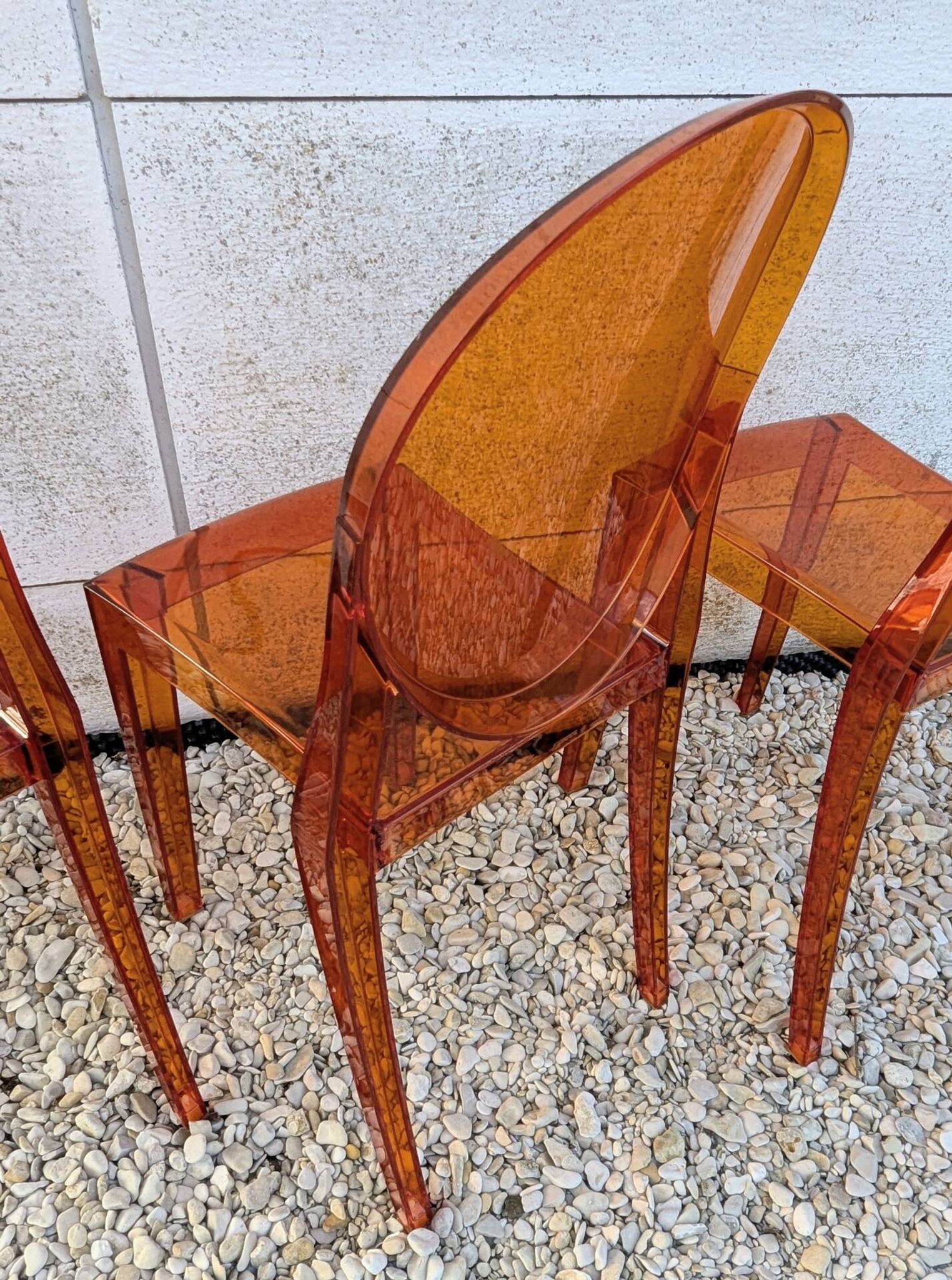 Ghost chairs Kartell design Starck