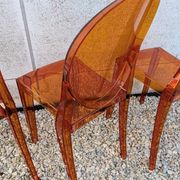 Ghost chairs Kartell design Starck